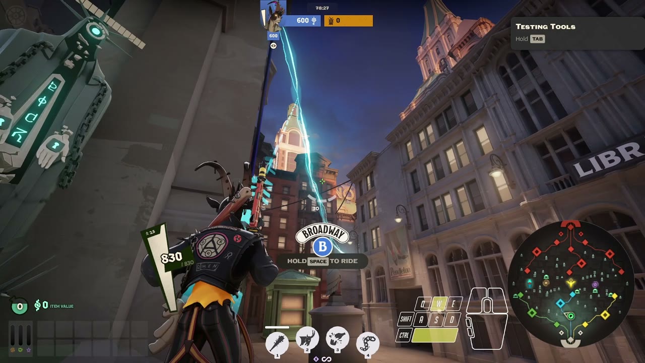 Archmother Blue to Green rotation before Walker