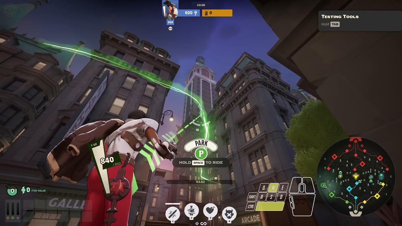 Archmother Green to Blue rotation before Walker