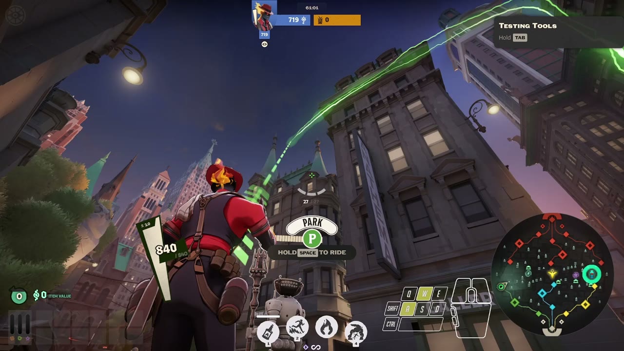 Archmother Green to Blue rotation