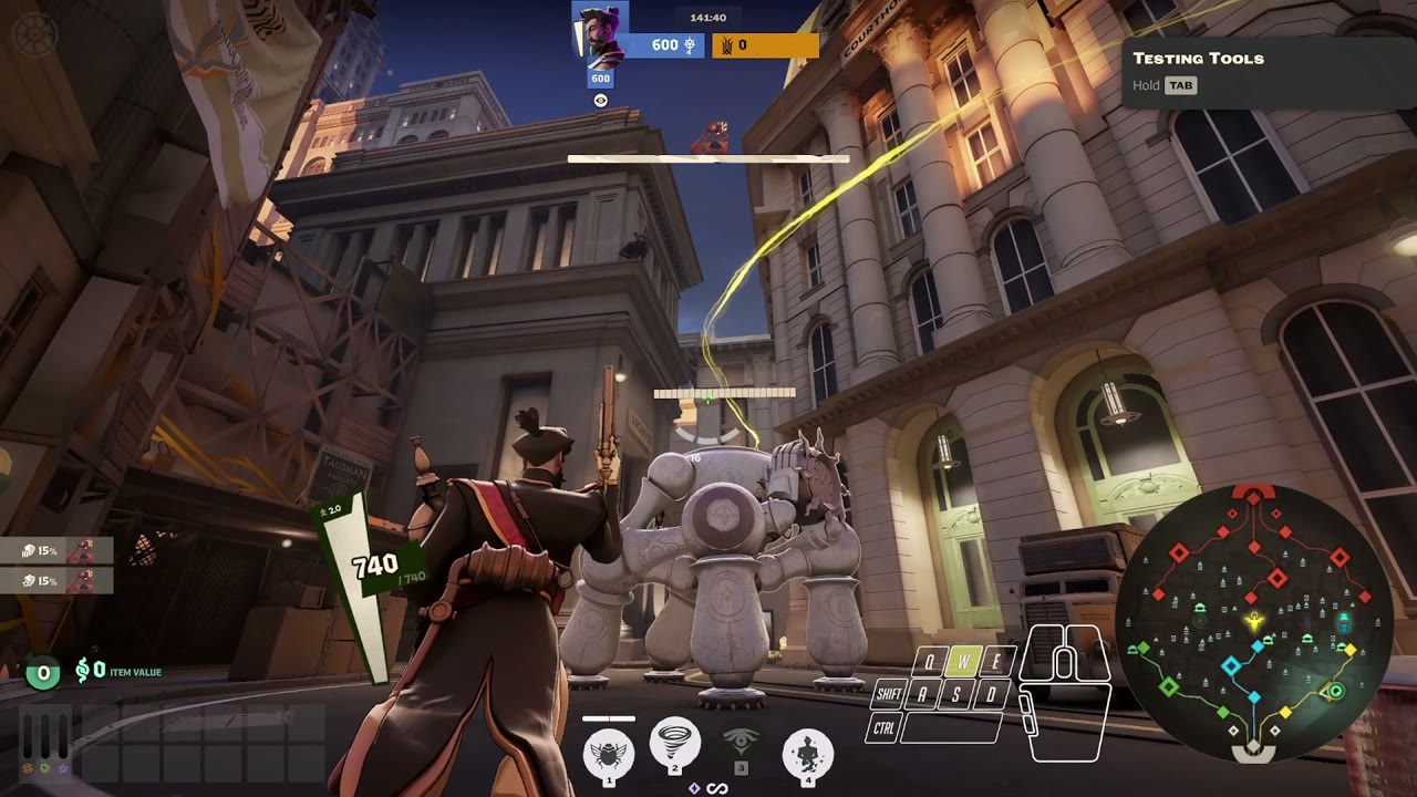 Archmother Yellow to Blue rotation before Walker