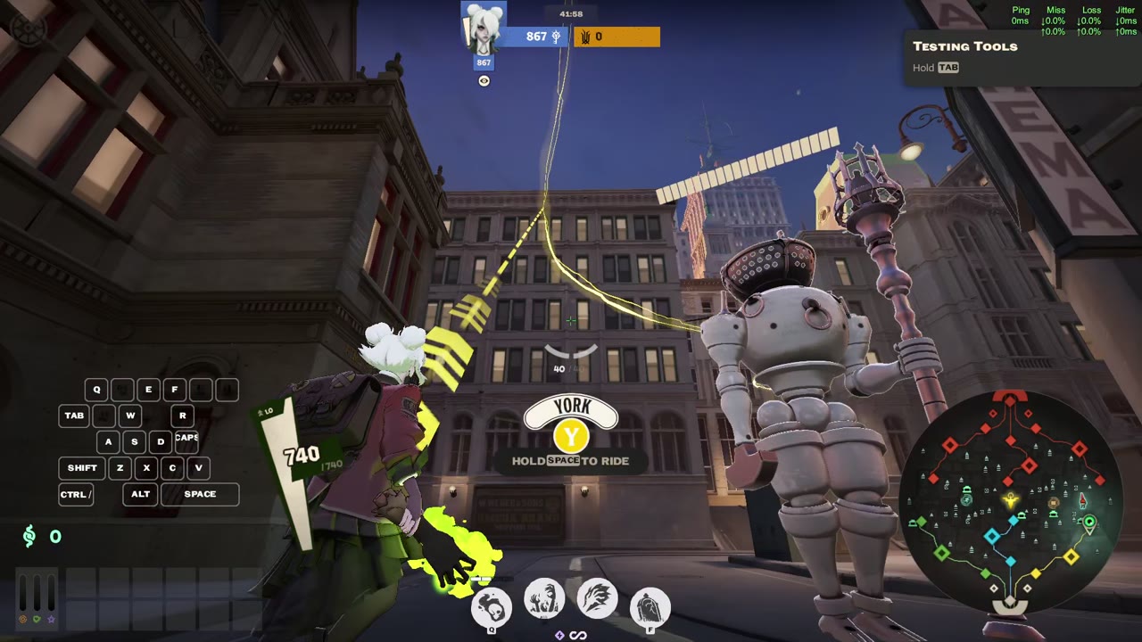 Archmother Yellow to Blue rotation