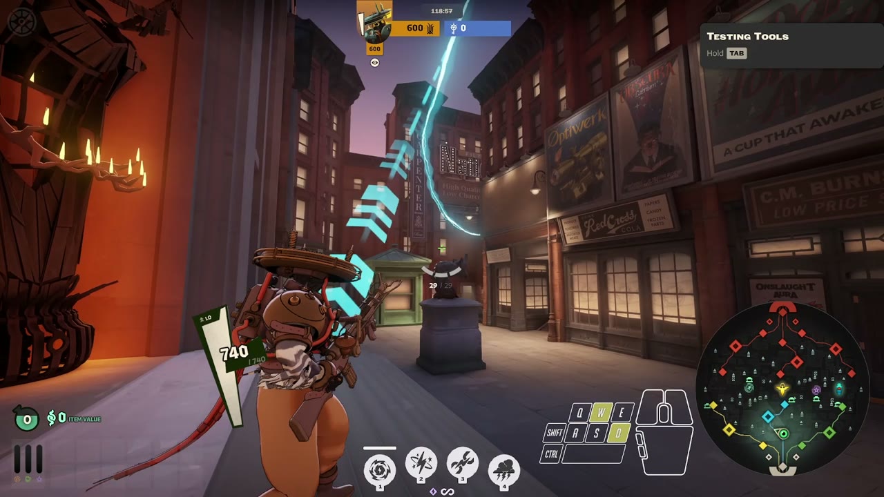 Hidden King Blue to Yellow rotation before Walker