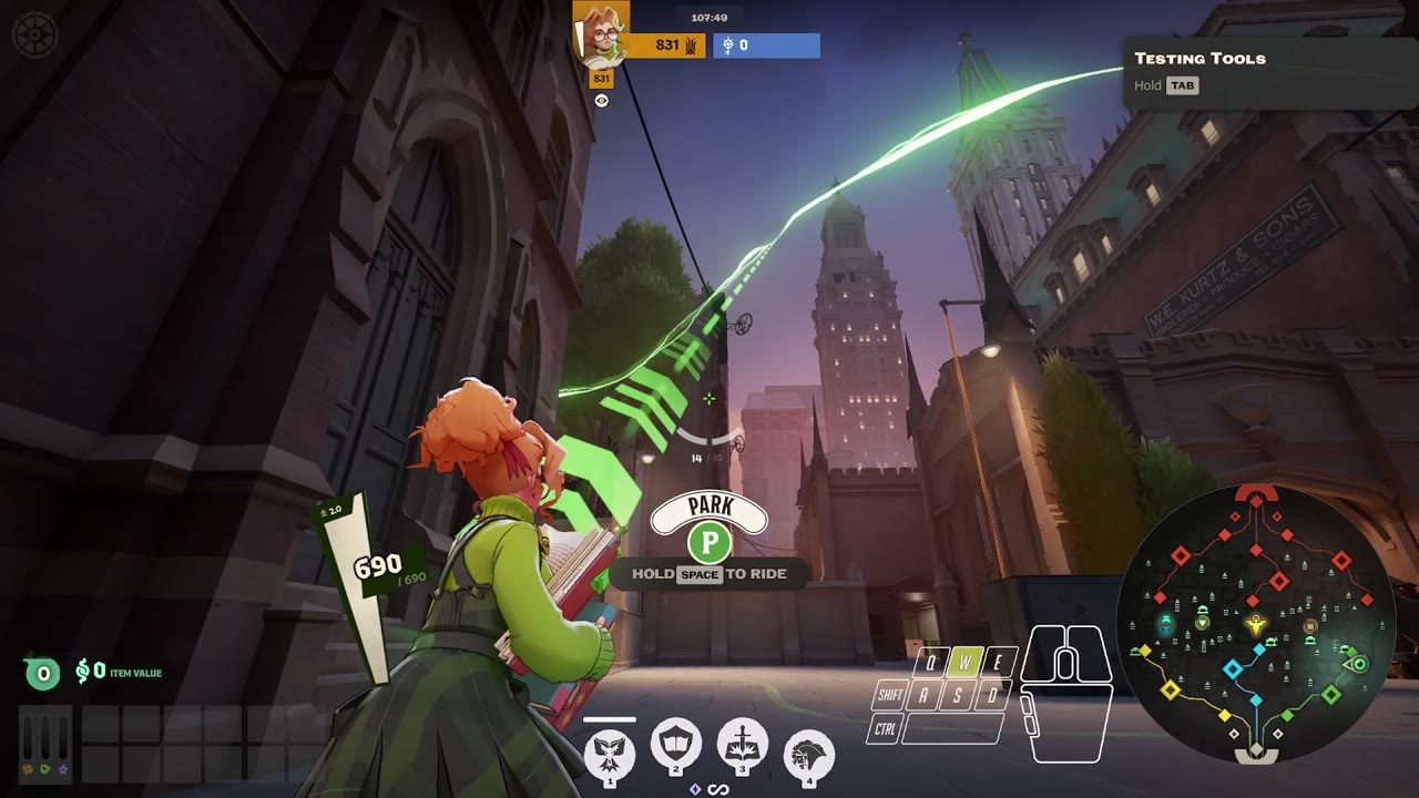 Hidden King Green to Blue rotation