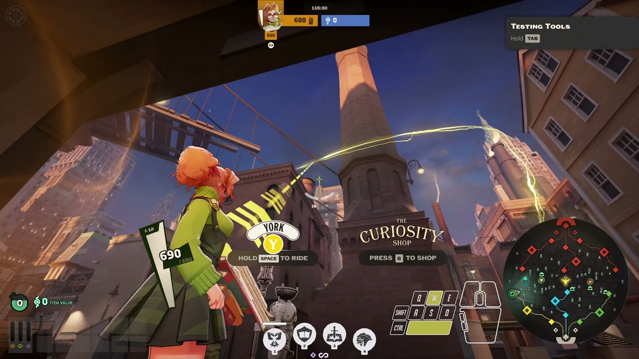 Hidden King Yellow to Blue rotation