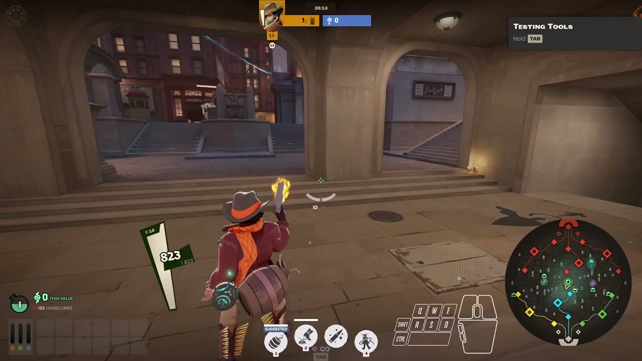 Mid to Secret Shop Box Route